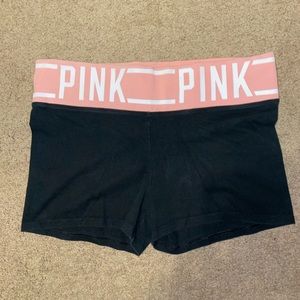 PINK yoga shorts